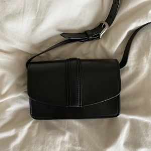 Urban Outfitters simple black shoulder bag